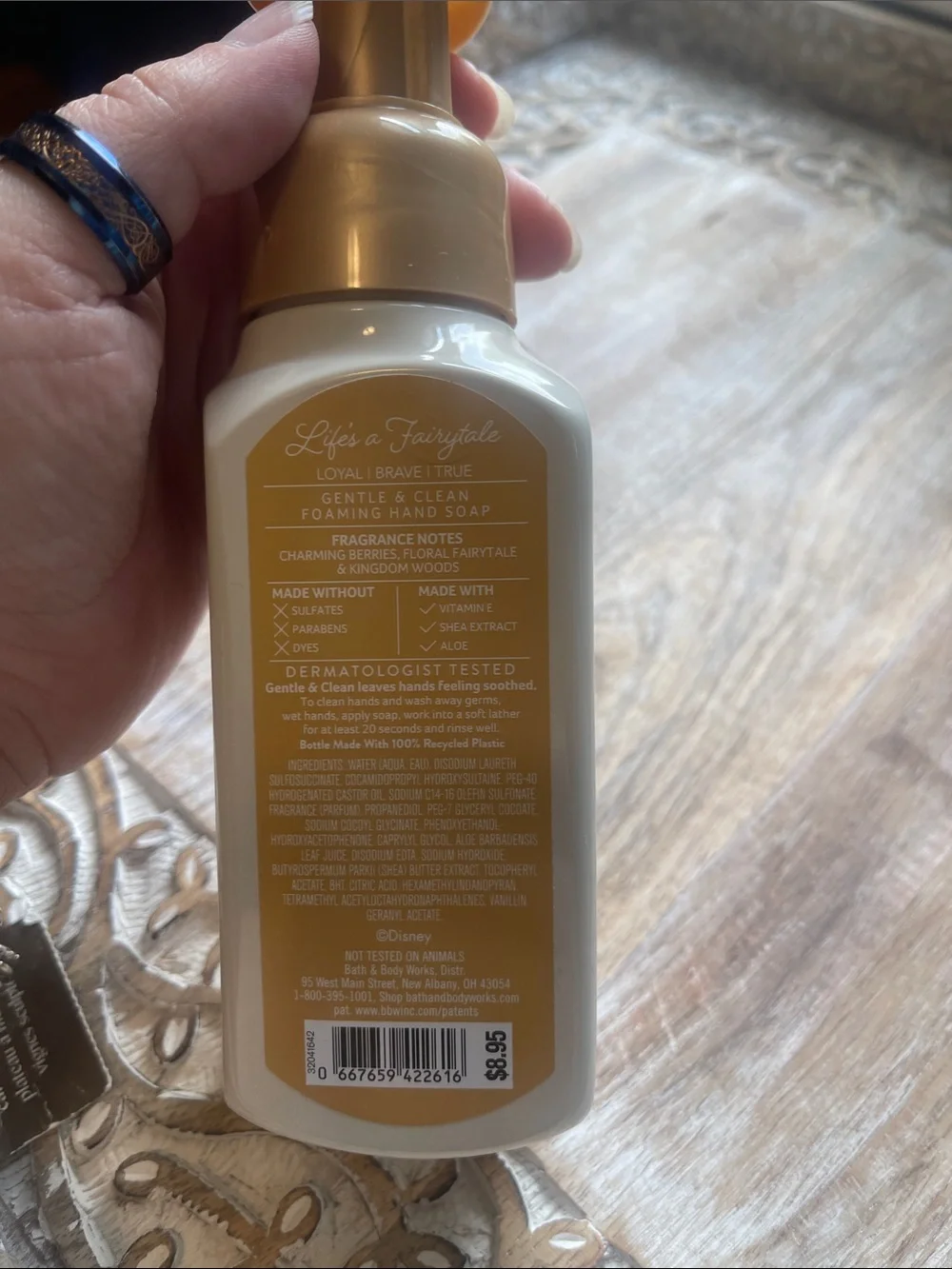 Bath & Body Works Disney Princess Life’s A Fairytale Foaming Hand Soap